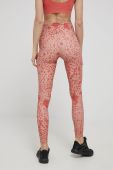Легінси для тренувань Reebok H51856 жіночі колір помаранчевий візерунок