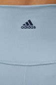 Легінси для тренувань adidas Performance Yoga Studio HC6639 жіночі однотонні колір блакитний