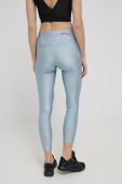 Легінси adidas Performance HF1981 жіночі однотонні колір блакитний
