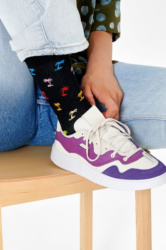 Шкарпетки Happy Socks жіночі колір чорний (2083503)