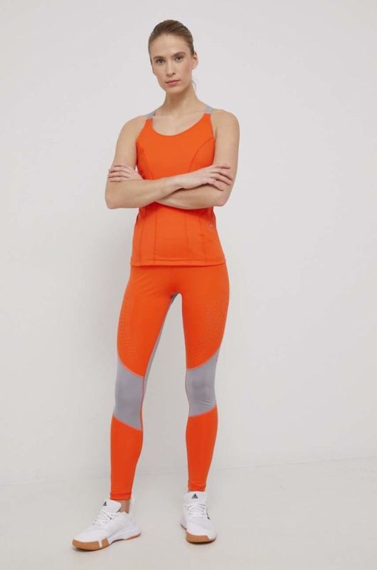 Легінси для тренувань adidas by Stella McCartney HD9109 жіночі колір помаранчевий візерунок фото 2