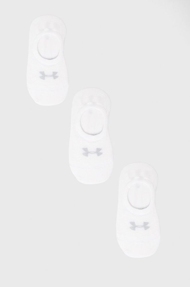 Шкарпетки Under Armour (3-pack) 1370075 жіночі колір білий