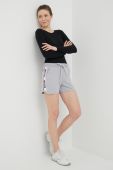 Піжамні шорти Moschino Underwear жіночі колір сірий