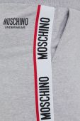 Піжамні шорти Moschino Underwear жіночі колір сірий