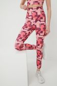 Легінси для тренувань Fila Ragusa жіночі колір рожевий візерунок