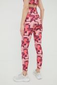 Легінси для тренувань Fila Ragusa жіночі колір рожевий візерунок