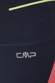 Спортивні легінси CMP жіночі колір синій візерунок