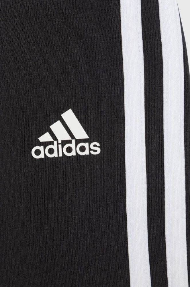 Дитячі легінси adidas Performance H65800 колір чорний з аплікацією фото 3