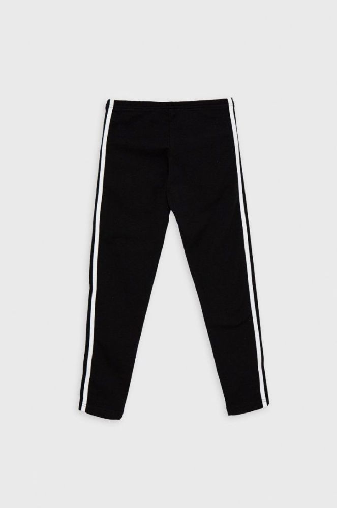 Дитячі легінси adidas Originals HD2025 колір чорний з принтом фото 2