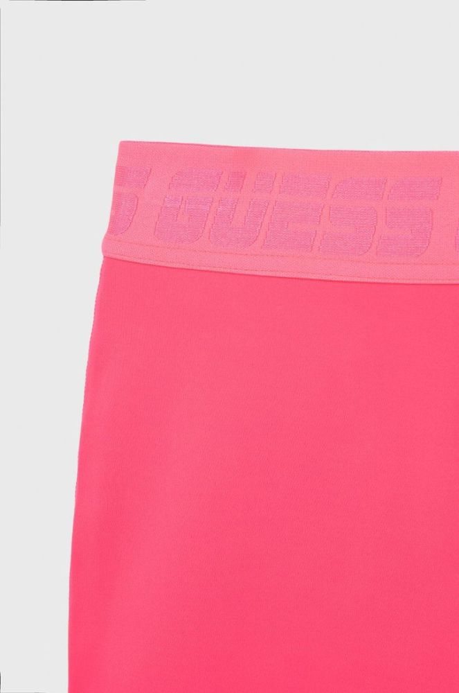 Дитячі легінси Guess колір фіолетовий однотонні (2134100) фото 2
