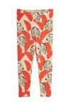 Дитячі легінси Mini Rodini колір червоний візерунок
