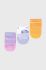 Дитячі шкарпетки Crocs (3-pack) колір барвистий (2441607)