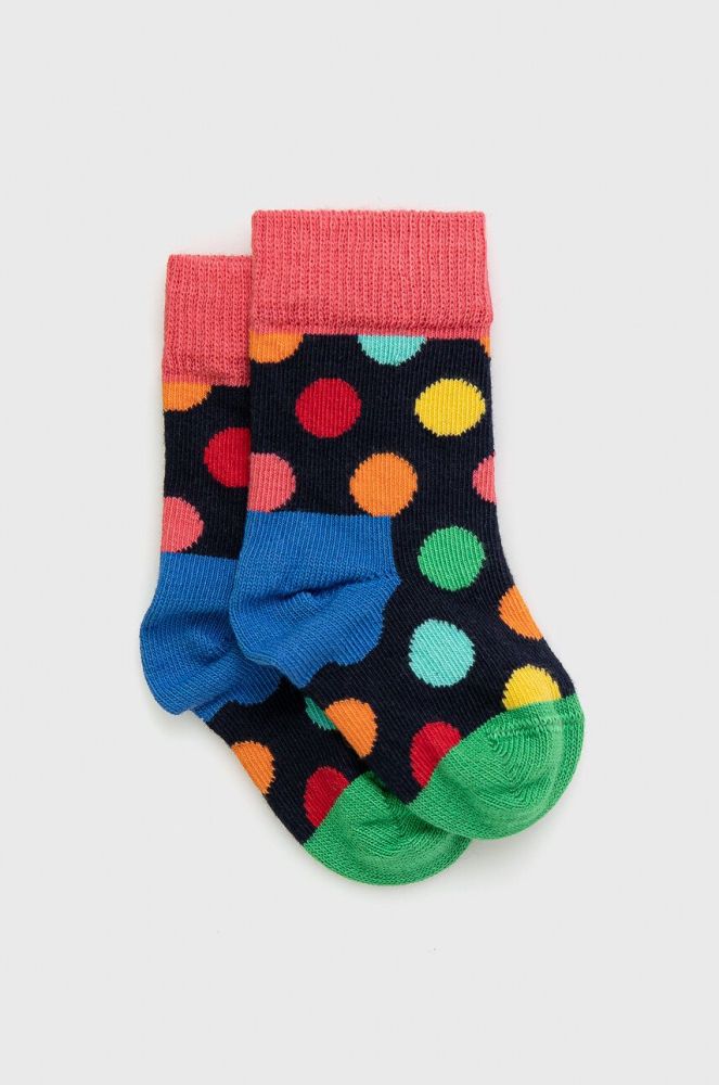 Дитячі шкарпетки Happy Socks Kids Big Dot колір барвистий