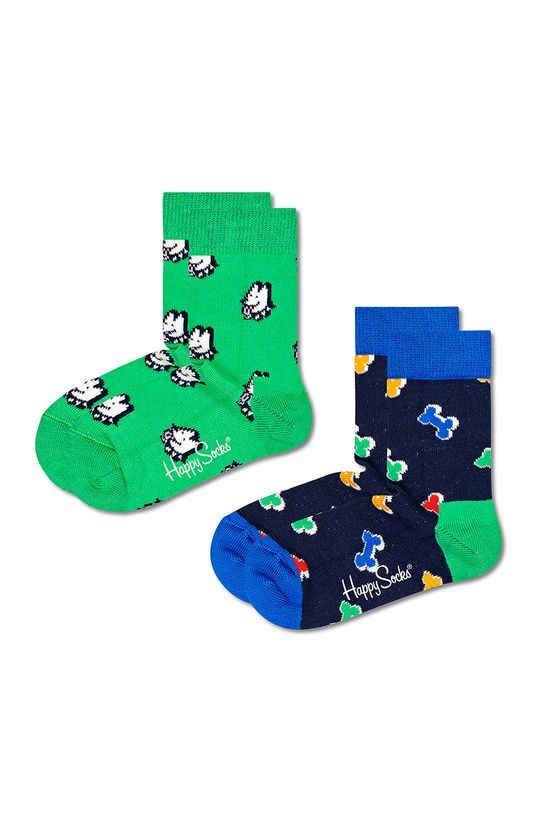 Дитячі шкарпетки Happy Socks (2-pack) колір барвистий (2085433)