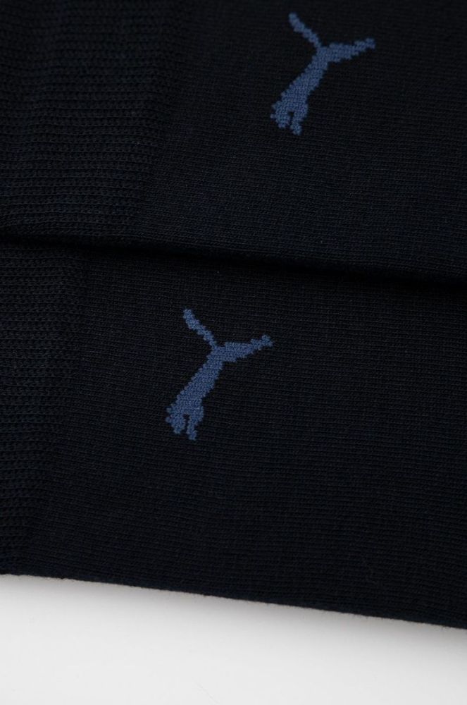 Шкарпетки Puma (2-pack) 907128 чоловічі колір синій фото 2