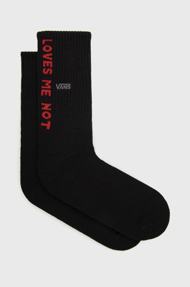 Шкарпетки Vans чоловіче колір чорний VN0A7S9WBLK1-BLACK