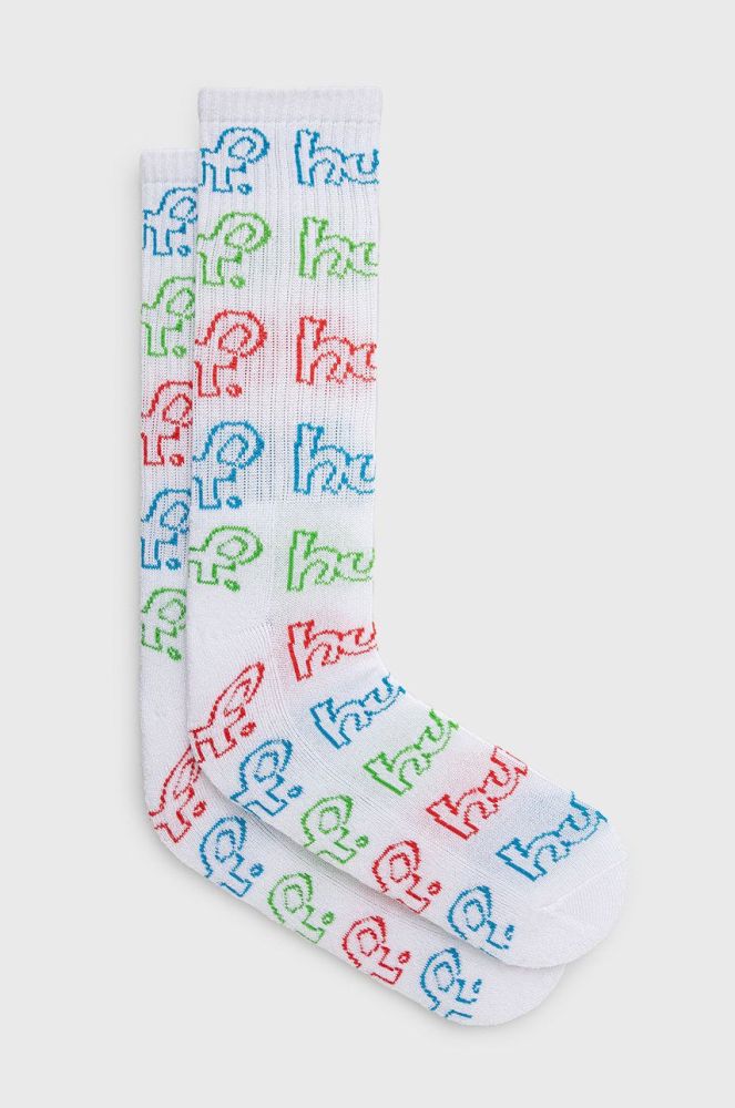 Шкарпетки HUF чоловічі колір білий (2351514)