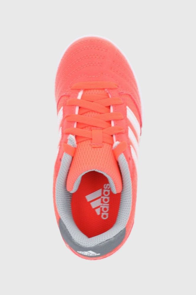 Дитячі черевики adidas Performance GV7594 колір помаранчевий фото 4