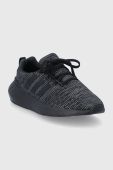adidas Originals - Дитячі черевики Swift Run 22 GW8166 колір чорний