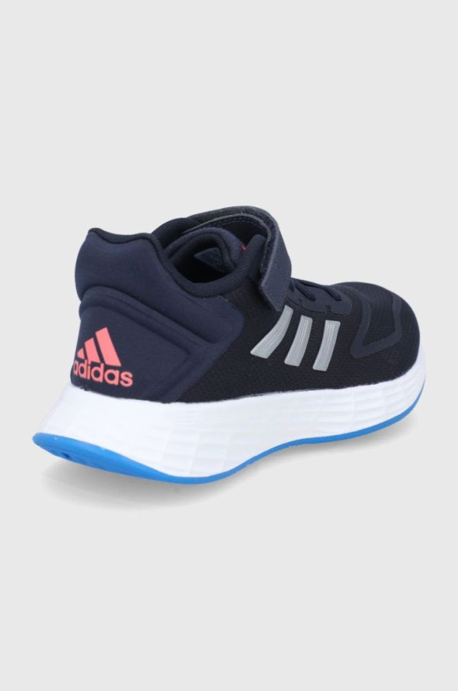 Дитячі черевики adidas Duramo 10 El K GZ0648 колір чорний фото 3