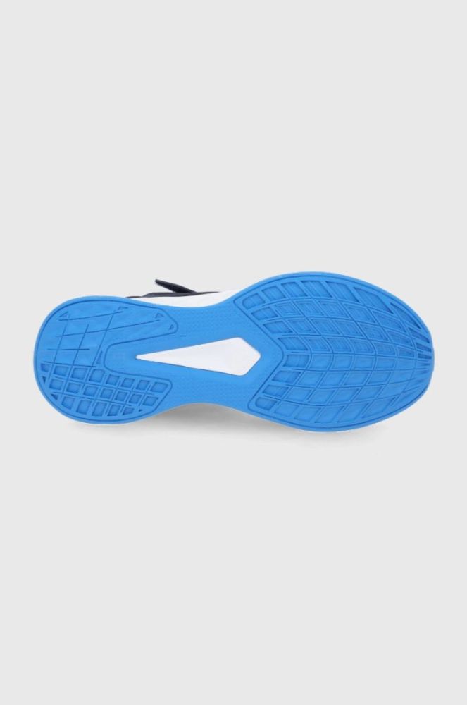 Дитячі черевики adidas Duramo 10 El K GZ0648 колір чорний фото 5