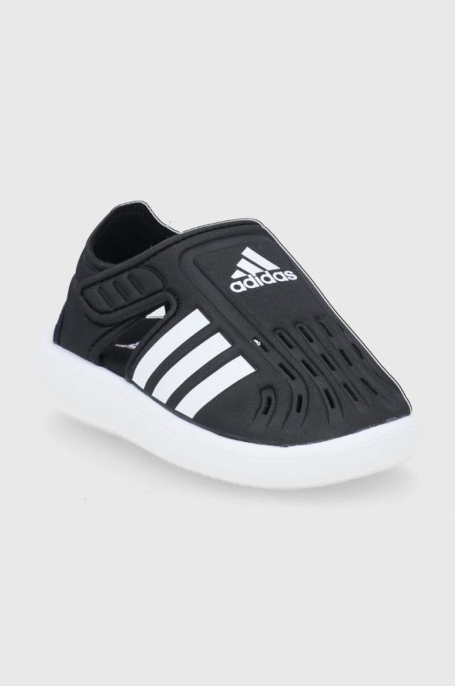 Дитячі сандалі adidas колір чорний (2035854) фото 2