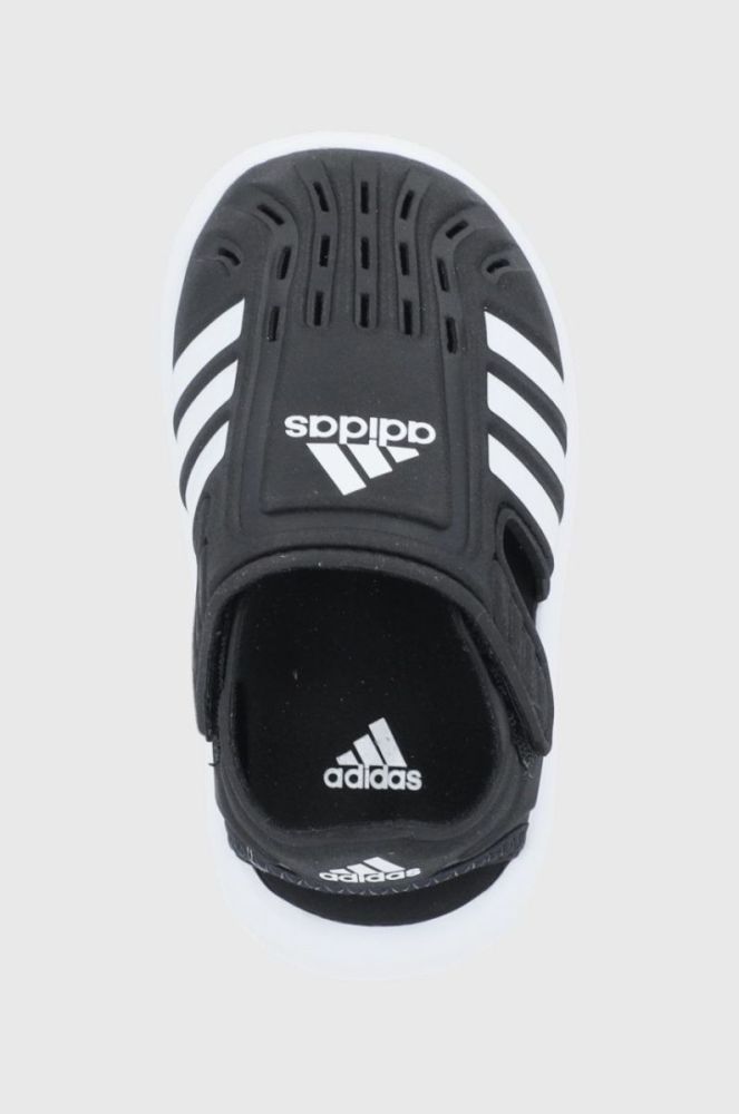 Дитячі сандалі adidas колір чорний (2035854) фото 4