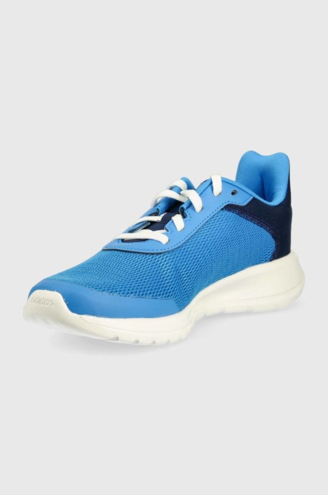 Дитячі черевики adidas Tensaur Run колір блакитний фото 3