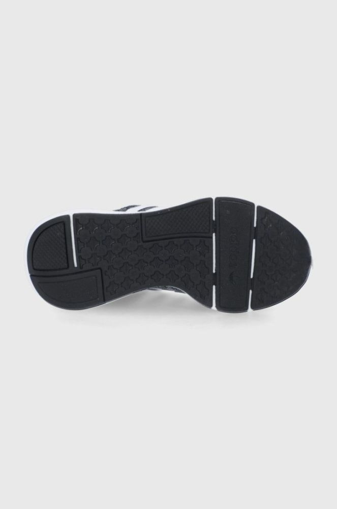 Дитячі черевики adidas Originals Swift Run GW8176 колір чорний фото 5