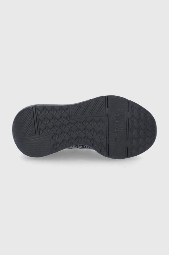 Дитячі черевики adidas Originals Swift Run GY3008 колір чорний фото 5