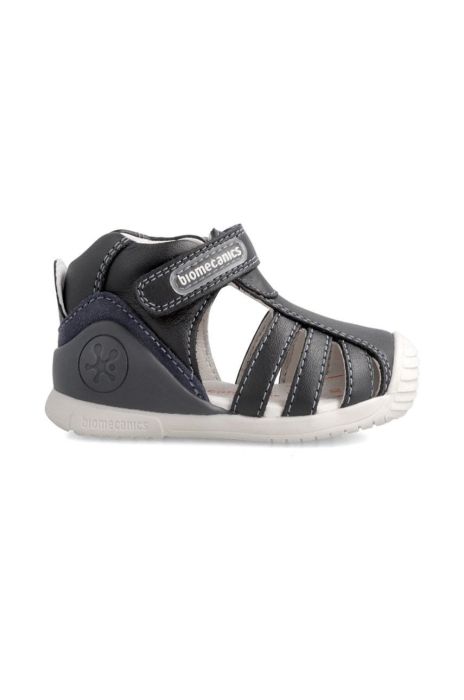 Дитячі шкіряні сандалі Biomecanics колір синій (2202762)
