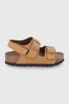 Birkenstock - Дитячі сандалі Milano колір коричневий