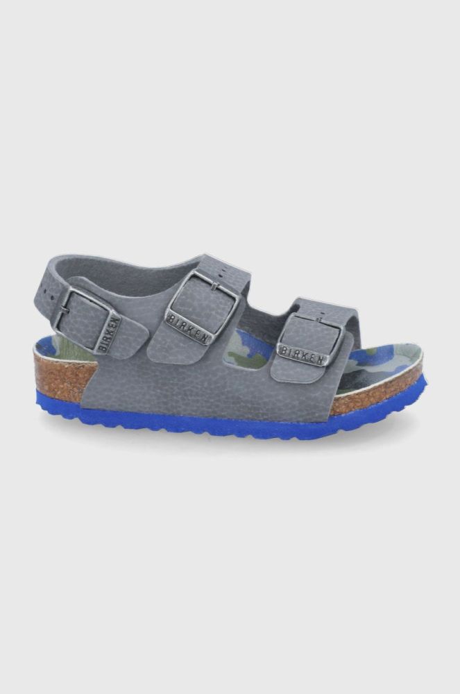 Дитячі сандалі Birkenstock колір сірий