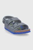 Дитячі сандалі Birkenstock колір сірий