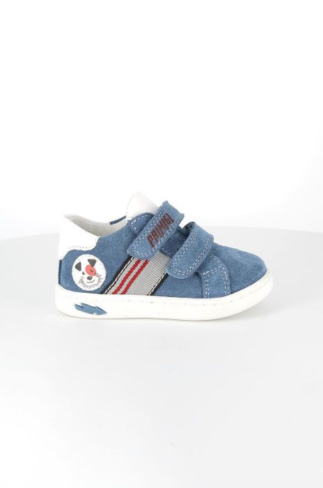 Дитячі замшеві туфлі Primigi колір блакитний (2058995)