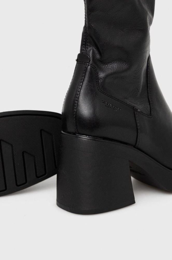 Черевики Vagabond Shoemakers Brooke жіночі колір чорний каблук блок фото 3