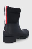 Гумові чоботи Tommy Hilfiger жіноче колір чорний