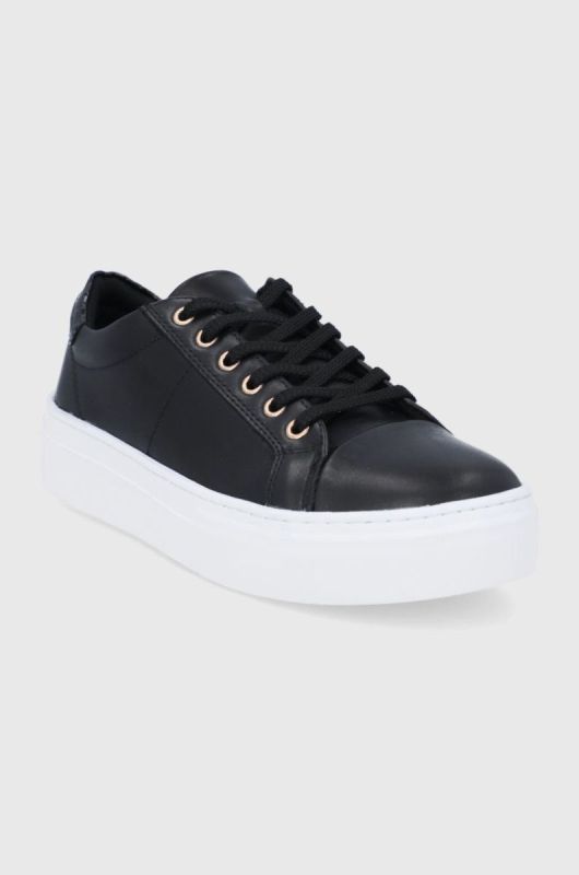 Шкіряні черевики Vagabond Shoemakers Zoe Platform колір чорний фото 2