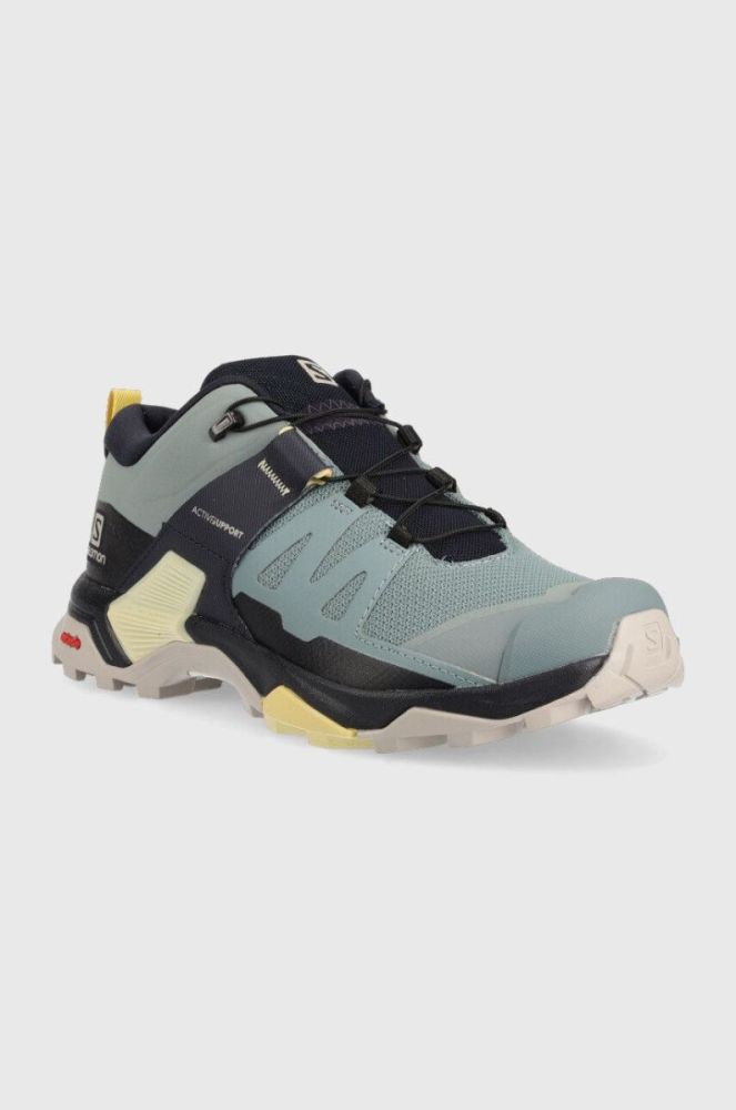 Черевики Salomon X Ultra 4 жіночі колір бірюзовий фото 2