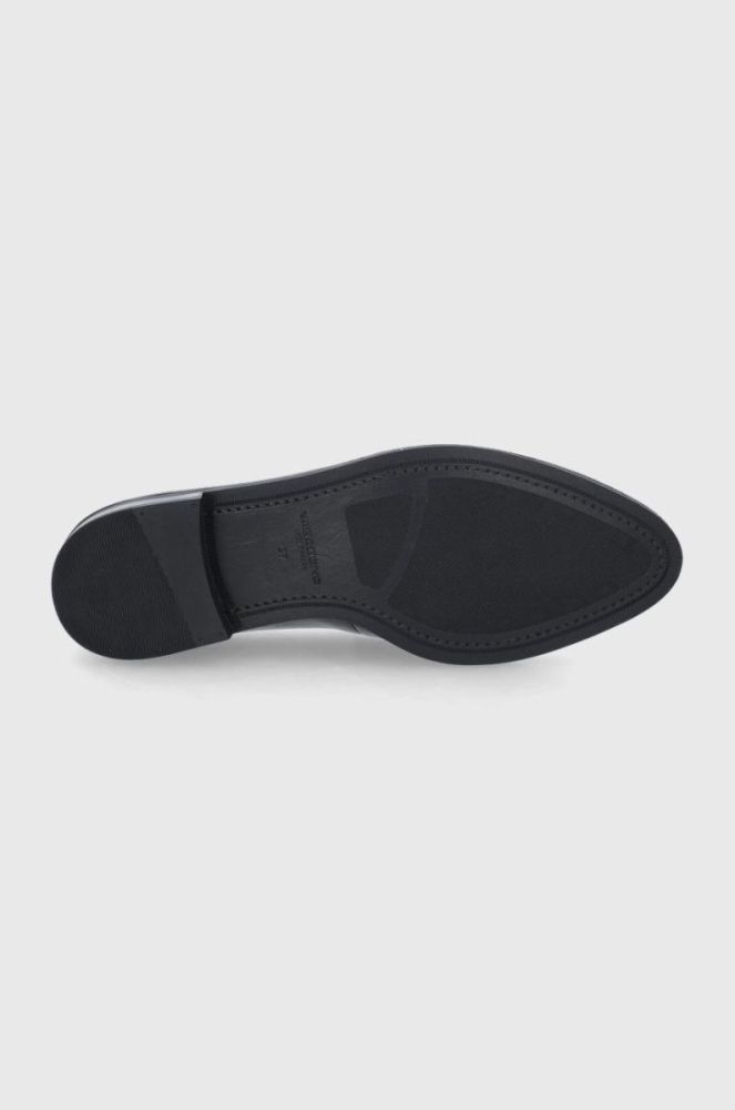 Шкіряні мокасини Vagabond Shoemakers Frances жіночі колір чорний на плоскому ходу фото 5