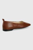 Шкіряні балетки Vagabond Shoemakers Delia колір коричневий Шкіряні балетки Vagabond Shoemakers Delia колір коричневий