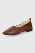 Шкіряні балетки Vagabond Shoemakers Delia колір коричневий Шкіряні балетки Vagabond Shoemakers Delia колір коричневий