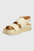 Шкіряні сандалі Vagabond Shoemakers Erin жіночі колір бежевий (2341571)