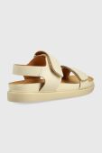 Шкіряні сандалі Vagabond Shoemakers Erin жіночі колір бежевий (2341576)