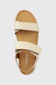Шкіряні сандалі Vagabond Shoemakers Erin жіночі колір бежевий (2341576)