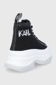 Кеди Karl Lagerfeld Luna жіноче колір чорний