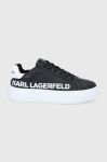 Черевики Karl Lagerfeld Maxi Kup колір чорний Черевики Karl Lagerfeld Maxi Kup колір чорний
