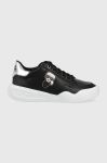 Шкіряні черевики Karl Lagerfeld Kapri Run колір чорний (2162476) Шкіряні черевики Karl Lagerfeld Kapri Run колір чорний (2162476)