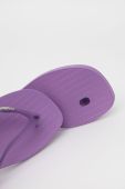 В'єтнамки Melissa жіночі колір фіолетовий на плоскому ходу
