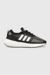 Кросівки adidas Originals Swift Run 22 колір чорний GV7971-BLK/WHT Кросівки adidas Originals Swift Run 22 колір чорний GV7971-BLK/WHT